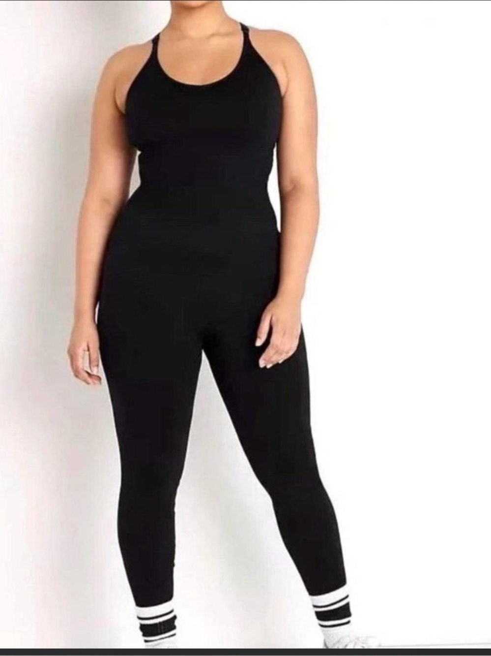 Victoria’s Secret Pink Active seamless Jumpsuit black size m